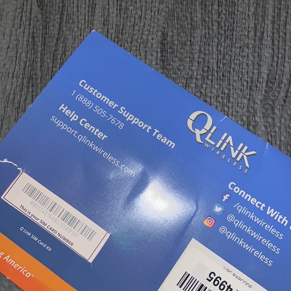 π«‘π²π«‘β’ QLink x Sim Card + adjuster β’ π²π«‘π² - Picture 9 of 9